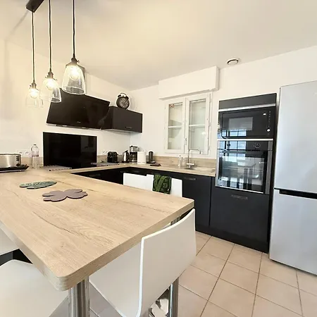 Maison Moderne 200m Plage, 4 Chambres, Jardin Prive, Wifi, Velos - - Fr-1-778-35 Prázdninový dům